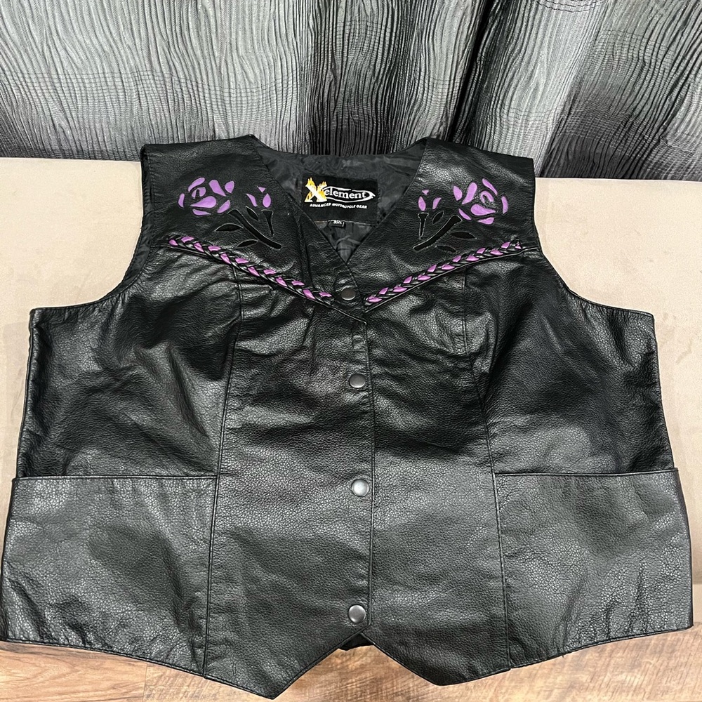 X Element Black and Purple Women's Vest